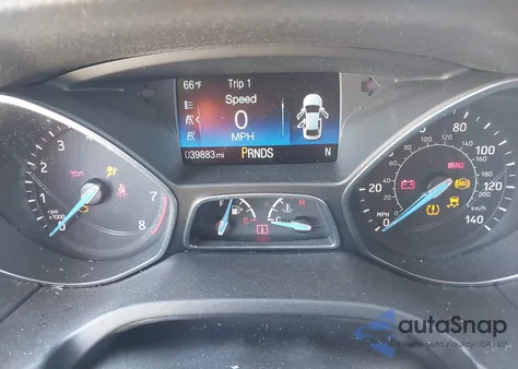 2017 Ford Focus Titanium из США, поврежденный, VIN 1FADP3N25HL309892